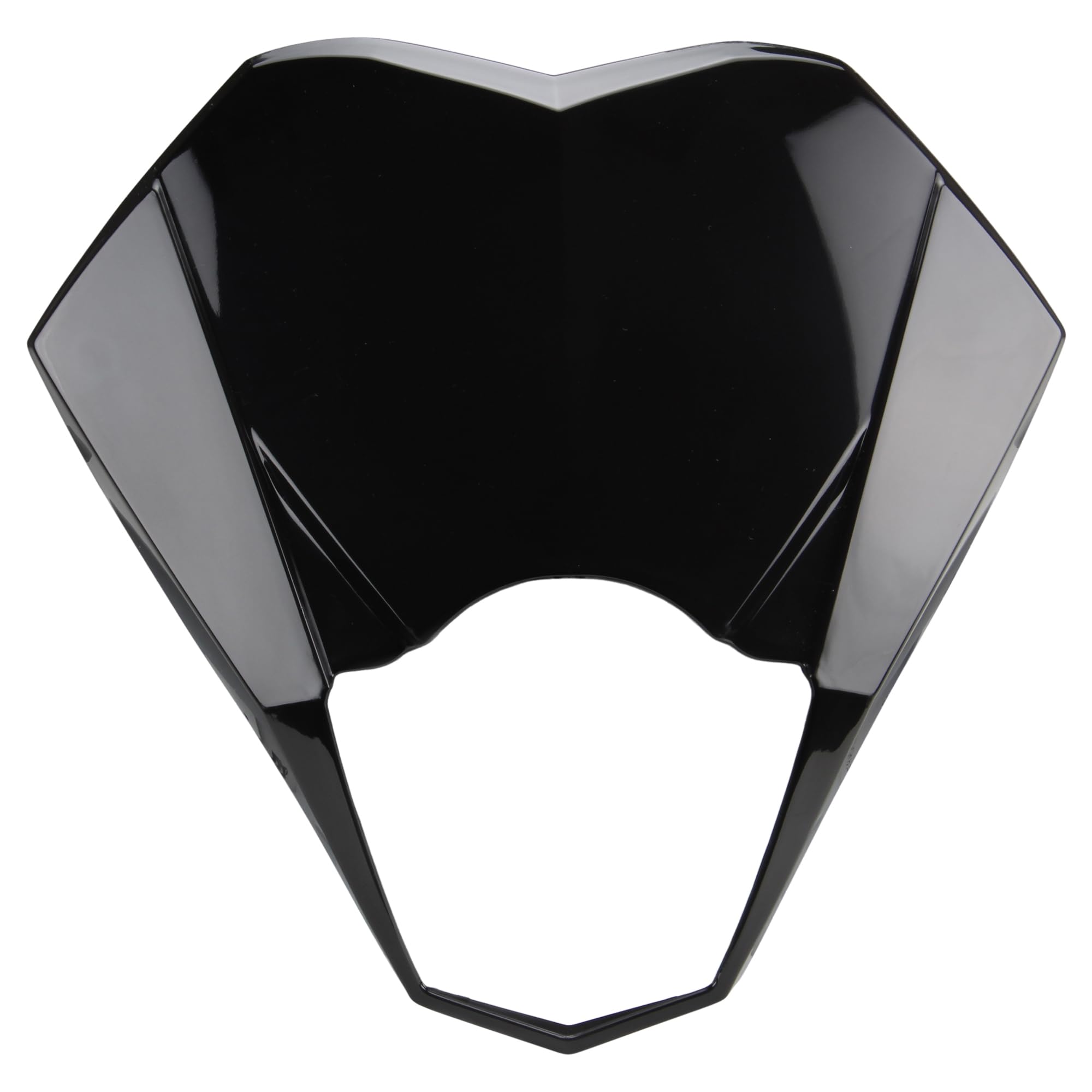 Lot de 7 carénages en plastique noir compatible avec Rieju MRT 50 2009-2021