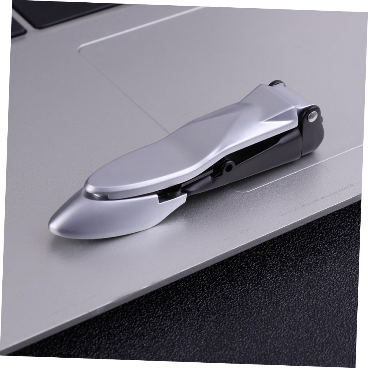 MUSISALY Ergonomic Nail Clipper Stainless Steel Nail Nipper Manicure Tool Easy to Use