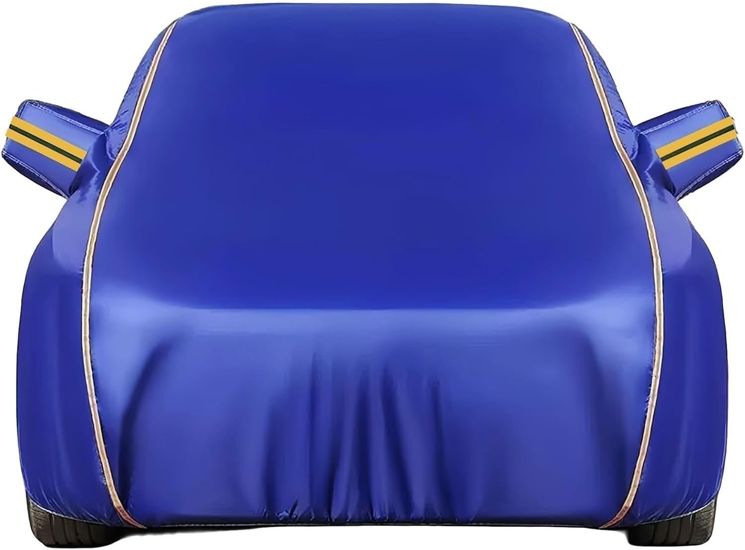 Car Cover for Nissan Figaro 1991, Car Tarpaulin Waterproof Sun Protection UV Dustproof Scratch Resistant,Custom Car Cover for Indoor and Outdoor with Side Zipper Reflective Strip(Blue)