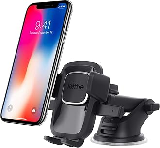 iOttie Easy One Touch Classic Dash & Windshield Universal Car Mount Phone Holder Desk Stand for iPhone, Samsung, LG, Moto and other Smartphones