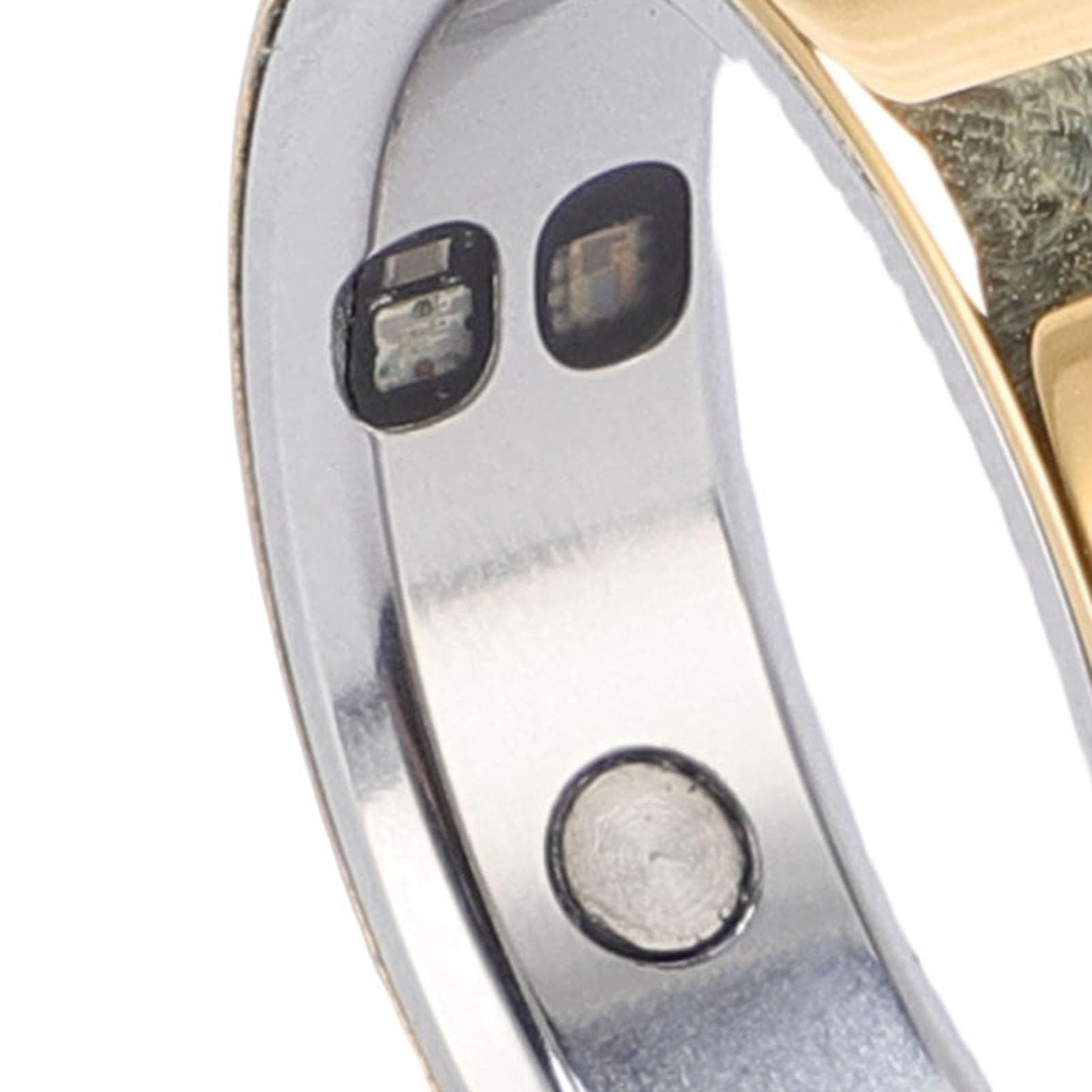 RiToEasysports Anillo Inteligente de Salud Impermeable IP68, Rastreador de Actividad con Acero Inoxidable para Deportistas y Viajeros en Entrenamiento Diario o Natación