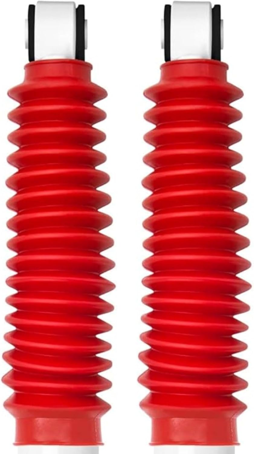 Pair of Rancho RS5000X Series Rear Shocks fits 2000 2002 Ram 2500 4WD with 0" Rear Lift | Improves Handling & Performance | Includes TrendsAuto Decal