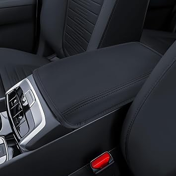 Armrest Cover for 2022 2023 2024 2025 2026 Hyundai Tucson SE/SEL/SEL Convenience/XRT/N Line/Limited Accessories Center Console Middle Lid Pad Protector for Car Elbow Rest