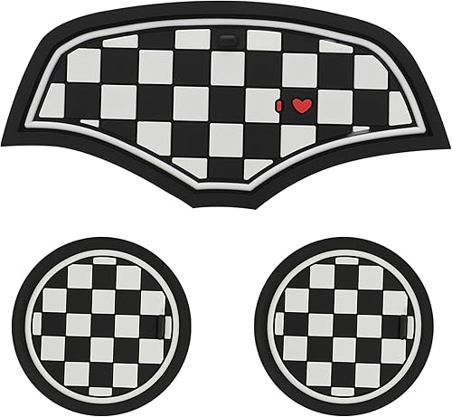 TOMALL Portavasos compatible con Mini Cooper Hatchback F55 F56 de silicona para consola central de automóvil, soporte para portavasos de automóvil,