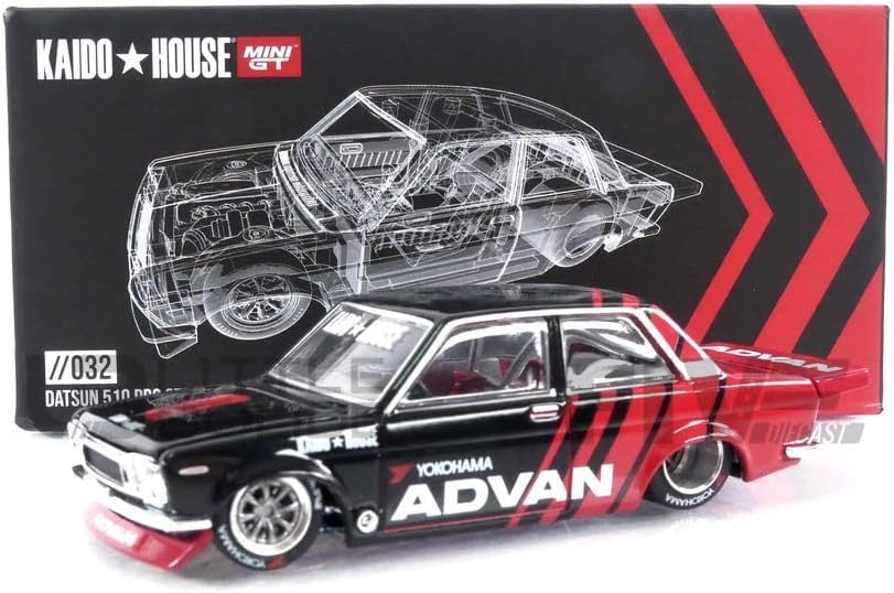 Truescale Miniatures Mini GT Kaido House 510 Pro Street Advan (LHD) KHMG032