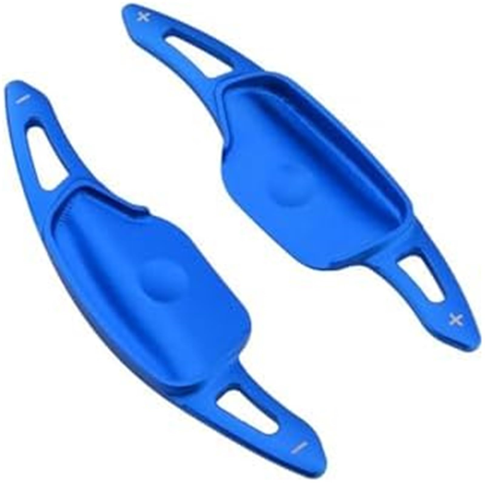 MKVAXR Car Gear Shift Paddle Paddle Shifter Cover Extensions, for Kia 2021 2022 2023 for Sorento Mq4 Hybrid Carnival Ka4 Steering Wheel Paddles Extension Gear Sticker(Blue)