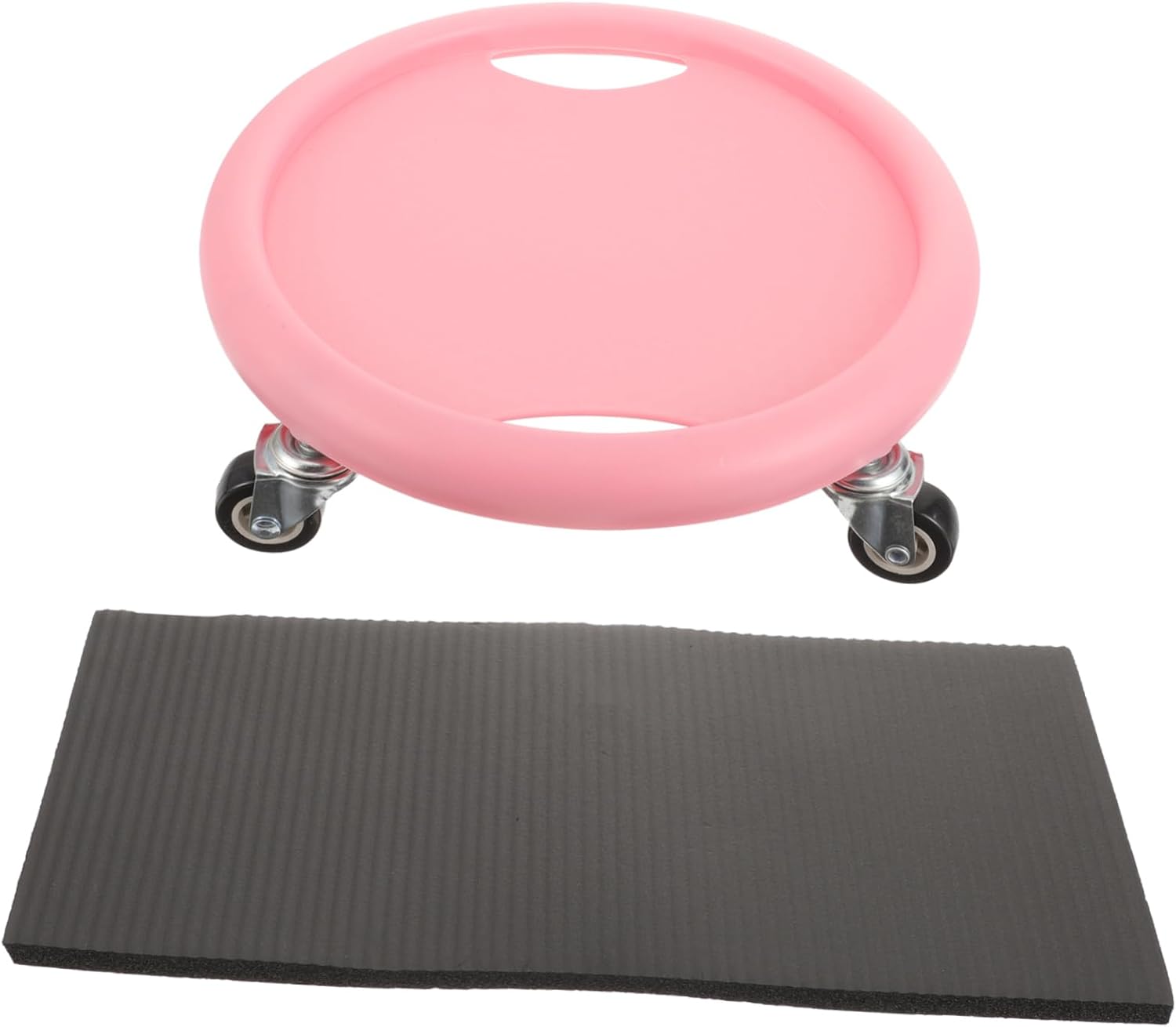 Workout Sliders Disc for Abdominal Training Fitness Sliding Plate with Knee Pad Low- Exercise Equipment for Home Workouts Compact and Versatile Fitness Supplies