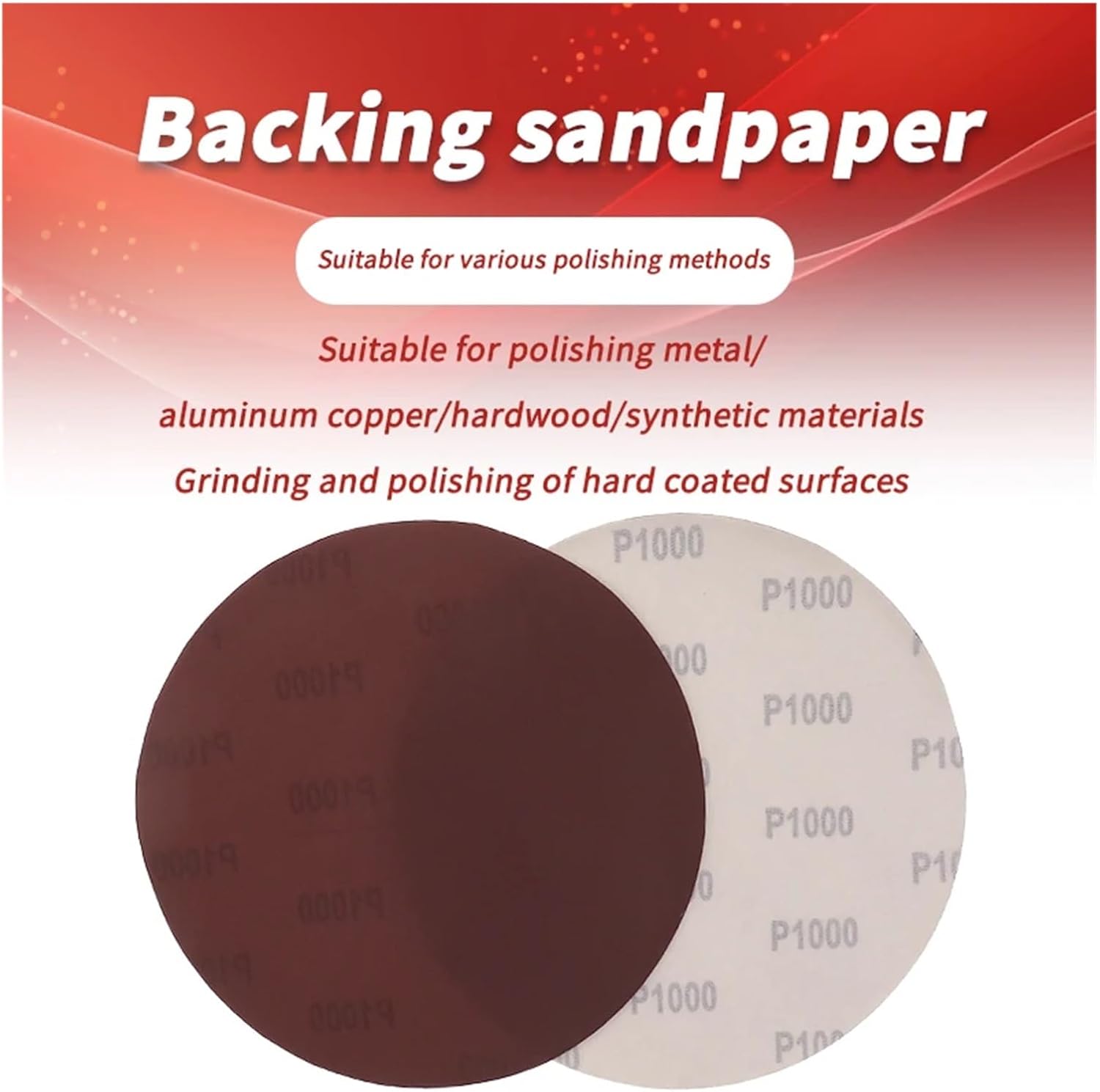 Sanding Pads, 30Pcs 8 inch Sanding Discs Hook and Loop Aluminum Oxide Sandpaper 200mm for Random Orbital Sander Wood Metal Auto Dry Polishing for Wood Furniture(150)