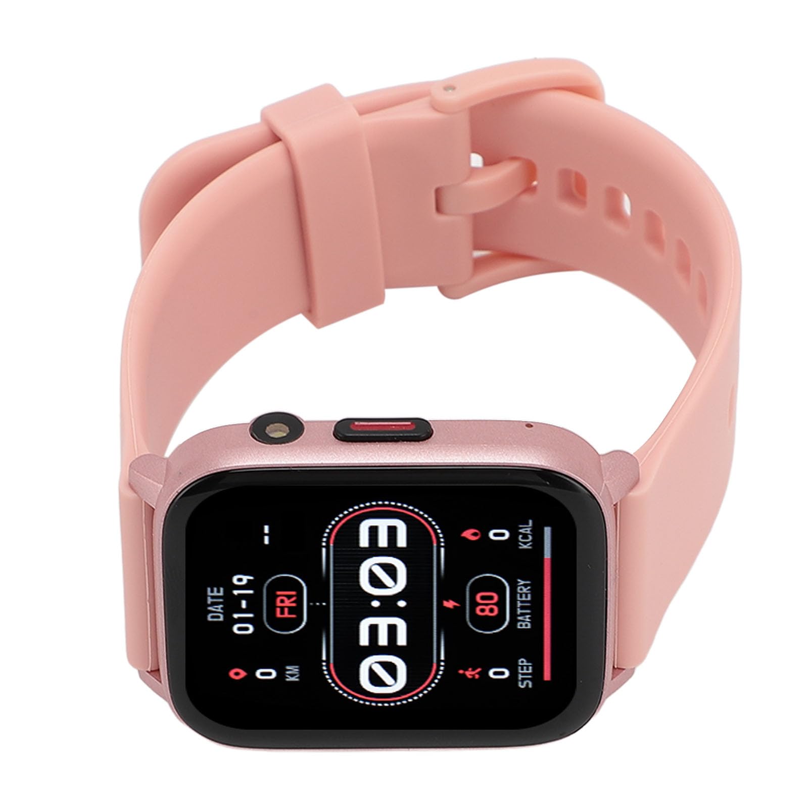 Smart Watch Fitness Tracker IP68 Touchscreen HD 1,83 pollici con oltre 100 modalità sportive Chiamata Bluetooth Torcia Musica per uomo Donna Sport all'aria aperta PC ABS (Rosa)