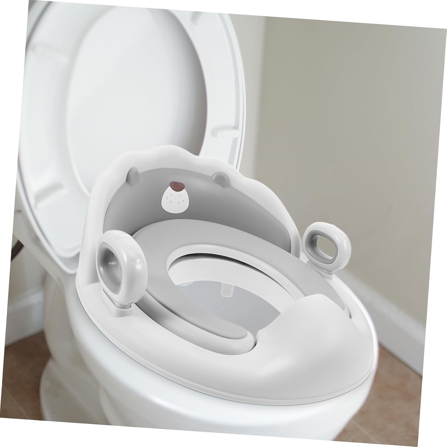 Boy Girl Toilet Potty Seat Ring Lightweight Ergonomic Design for Comfort Durable Tpe Materials Safe and Non-slip for Boys Girls for Potty Training