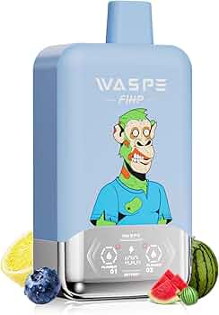 Amazon | 使い捨て 電子タバコ WASPE 40000 デュアルメッシュコイル