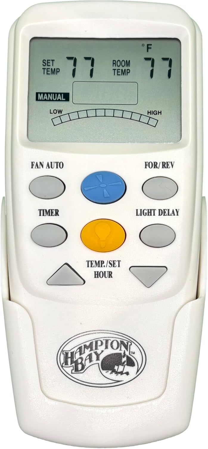 Hampton Bay CHQ7096T Remote Control with Yellow Light Button by MFP
