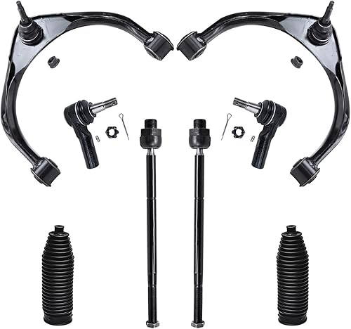 Miniatura 52 de Detroit Axle - Kit de suspensión delantera de 8 piezas para Toyota Sienna 2004-2010, brazos de control inferiores con rótulas interiores exteriores