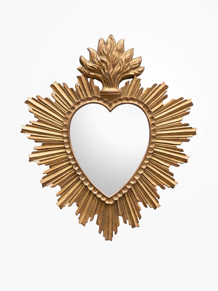 Sospensione Ex-Voto Cuore E Angeli In Ferro - Oro E Rame, 21x16.5cm - Foto 7