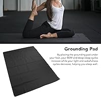 Vista 4 de Grounding Mat, 16.4 Feet Multipurpose Cable PU Leather for Home for Sleeping