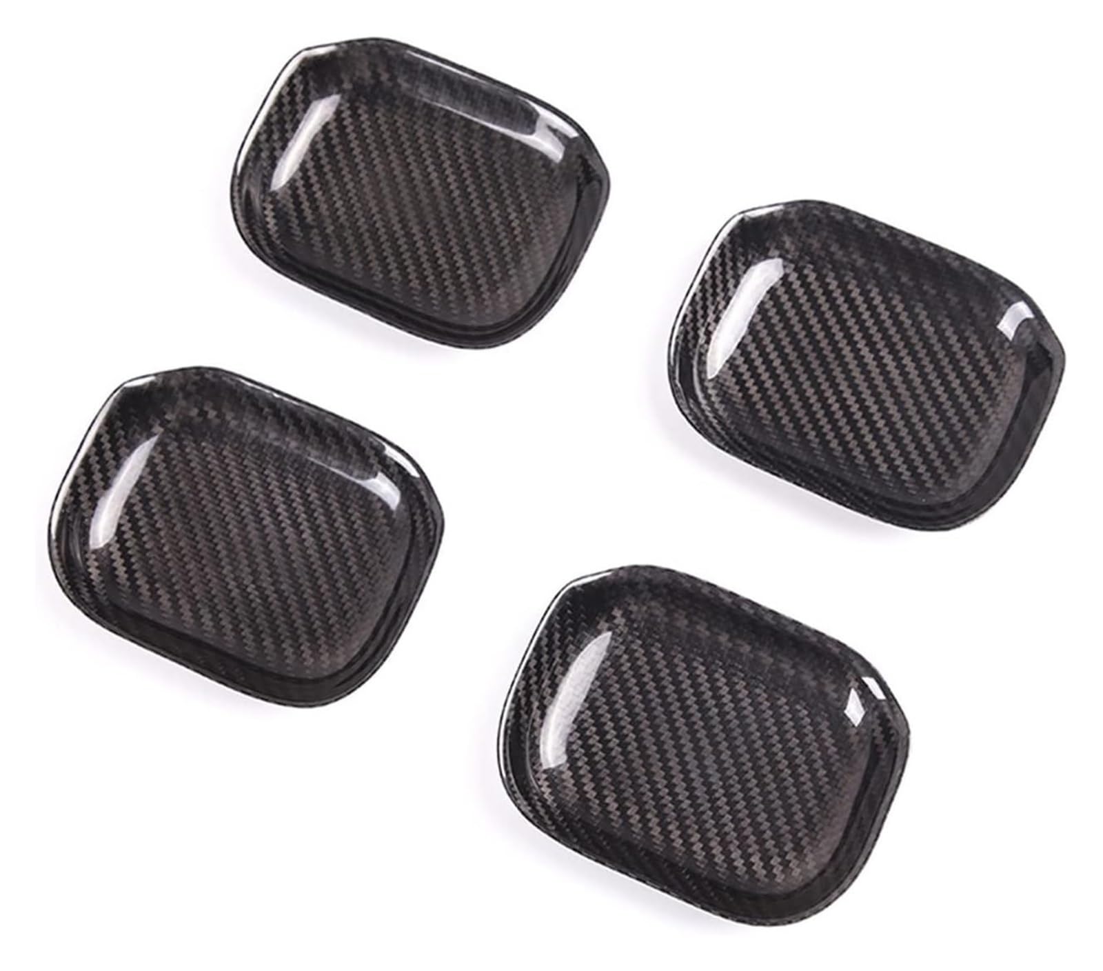 Qwqthgs One Color Car Exterior Door Handle Cap For Benz G Class W463 2004-2018 Real Carbon Fiber Car Door Bowl Handles Cover Trim Stickers