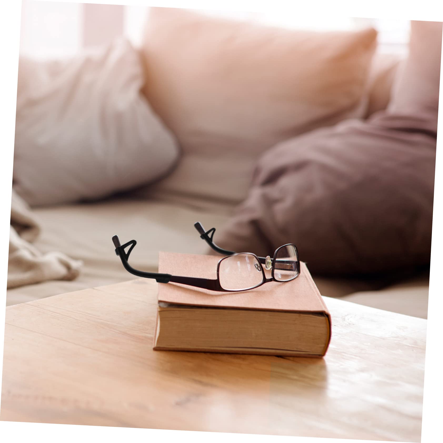 BUTIFULSIC 10 Pairs Glasses Ear Hooks Black Glasses Ear Grips Eyewear Retainer Glasses Sleeve