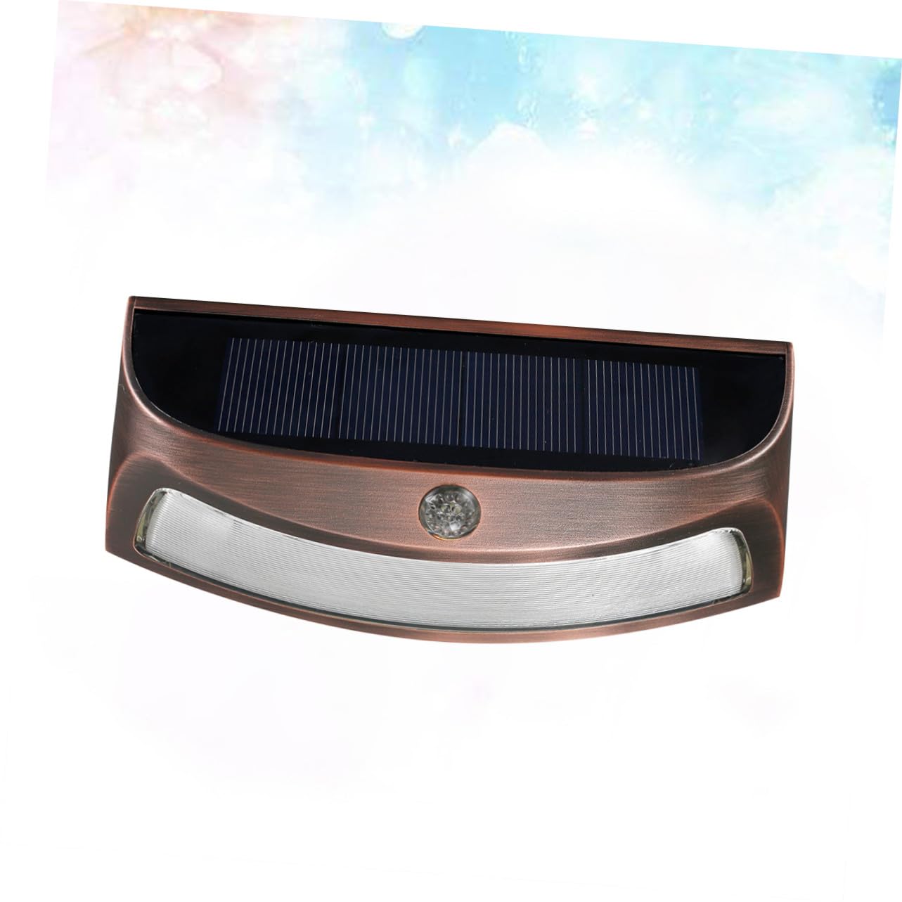 Toddmomy 2 Stück Solar Außenwandleuchten LED mit Automatischer Lichtsteuerung aus Abs Undpc 200 Lm für Garten und Hinterhofbeleuchtung