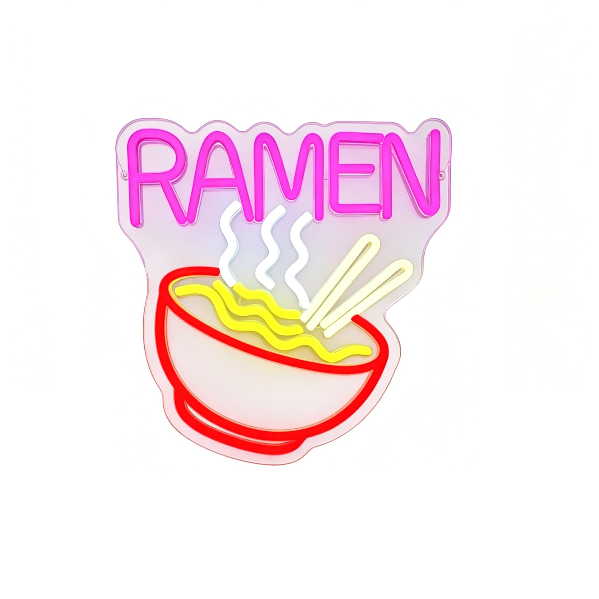 Dimmable Ramen Neon Sign,USB Powered Wall Decor(4)