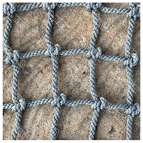 XXN Outdoor Climb Net,heavy Duty Climbing Child Tree House Protection Net Fitness Swing Ladder Netting for Kids Adult Load Fixed Cargo Truck Deck Car Nets Garden Barrier Racecourse Fence Netting