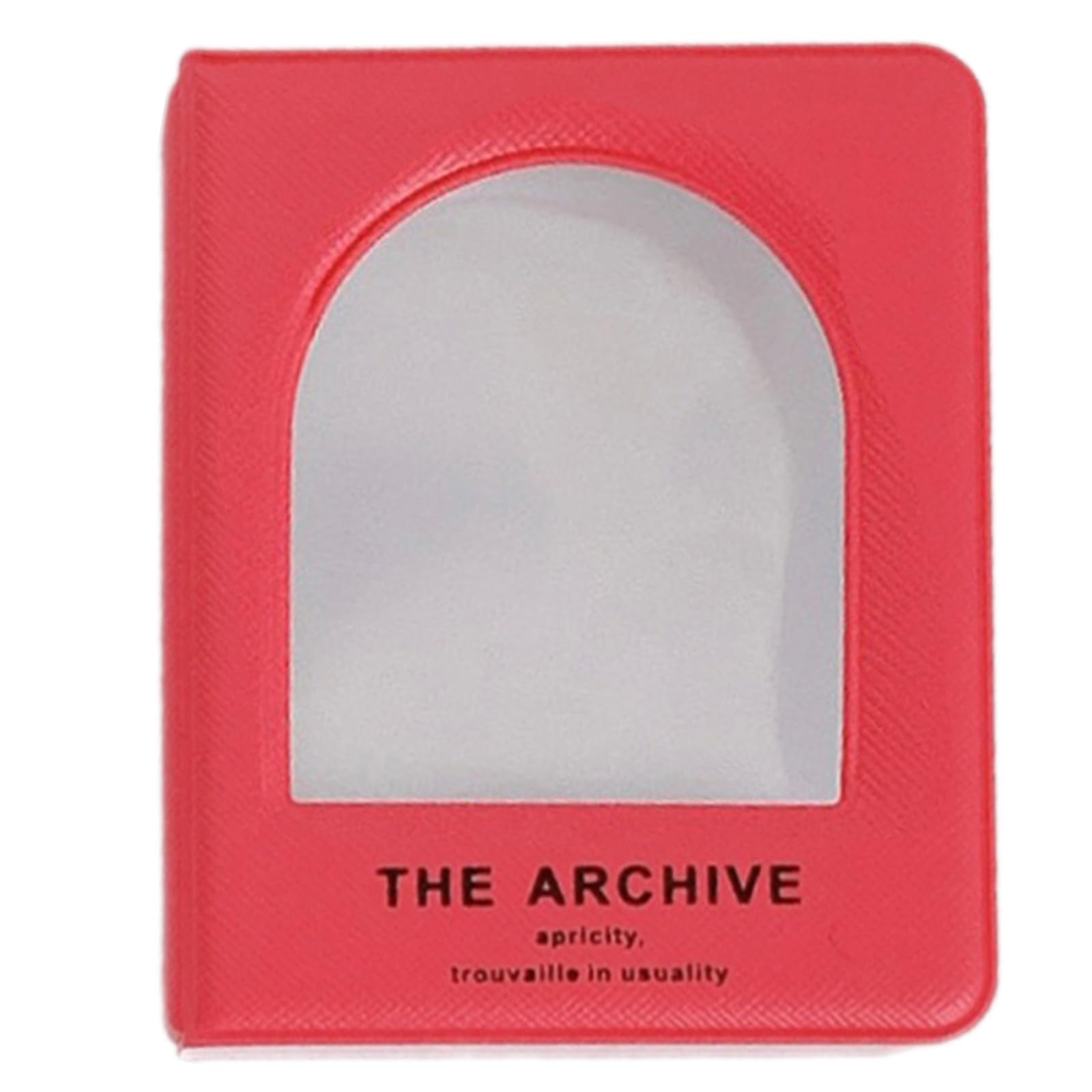 XuQiZZpp Card Collector Binder Holds 40 with Showcases Covers 3Inch Photocard Holders Album Photo Organizers Book Binder