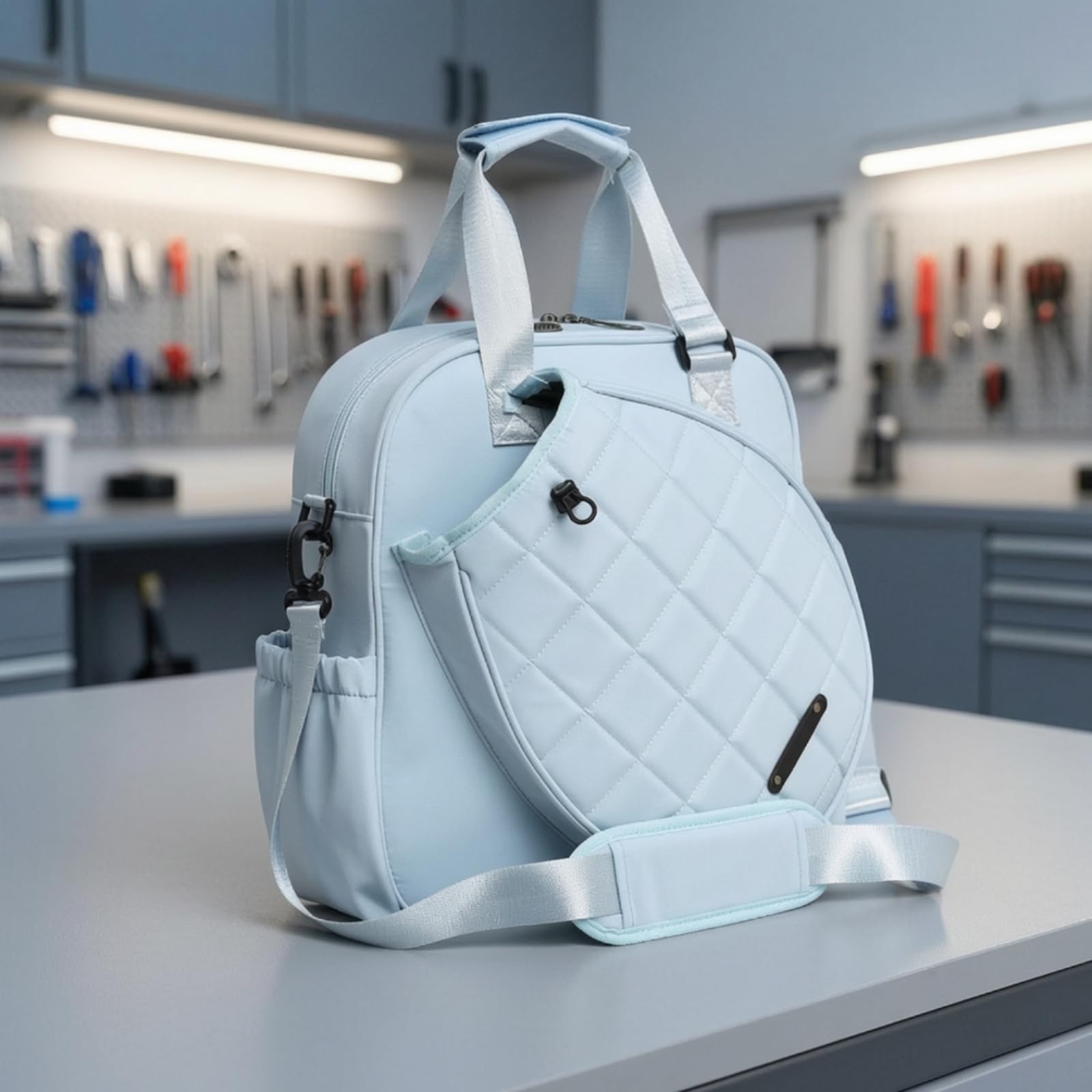 Qianly Borsa Porta Racchette Capiente Borsone Sportivo Compatta per Tennisti