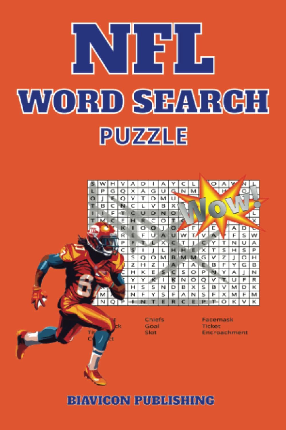 NFL WORD SEARCH PUZZLE: American Football Word Search Puzzle for Adults