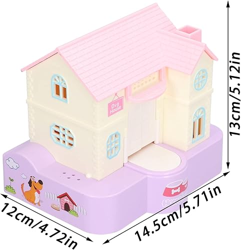 Miniatura 3 de Caja de ahorro de dinero, música, banco de dinero, villa, perro de la suerte, robando dinero, casa de perro, alcancía, iluminación, juguete de