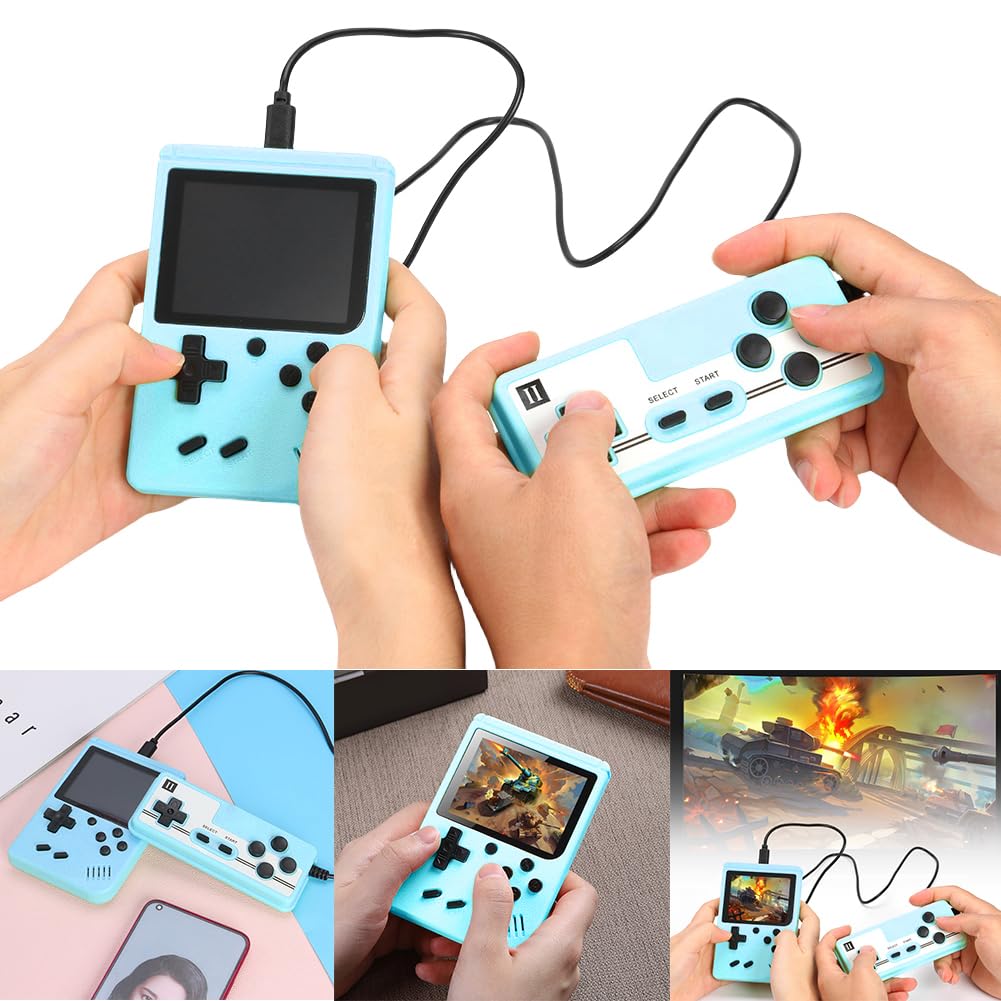 KOBONA Handheld Game Console 3 Inch TFT Screen Retro Video Game Console Built-in 500 Games 1020mAh Backlight FC Handheld Games for Adults - Image 3