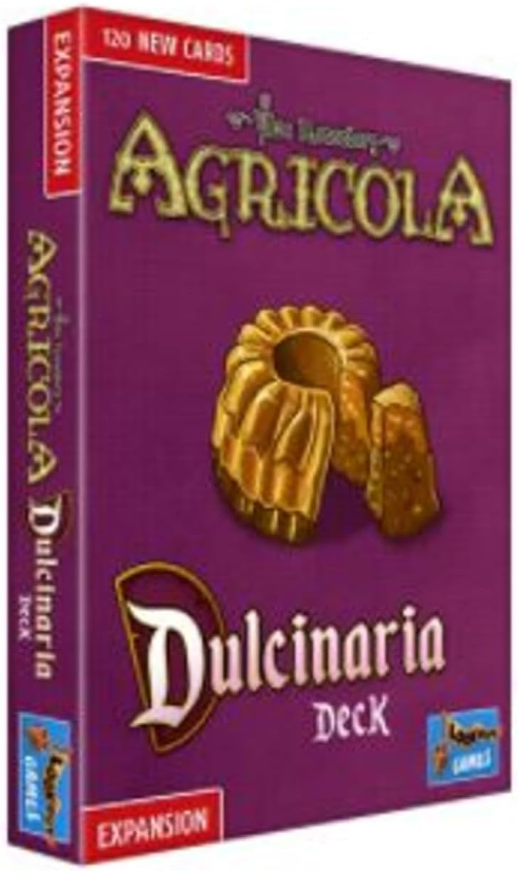 Agricola (Revised Edition) Dulcinaria Deck Expansion | Strategy Game | Farming Game for Adults and Teens | Advanced Board Game | Ages 12+ | 1-4 Players | Avg. Playtime 90 Mins | Made by Lookout Games