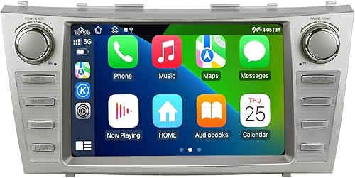 Miniatura 1 de SWTNVIN Radio de coche estéreo para Toyota Camry 2007 2008 2009 2010 2011 Android 13 incorporado Carplay y reproducción automática 4G LTE Dual WiFi