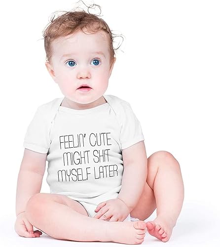 Miniatura 3 de Listery Mameluco Divertido, Bonito, Novedad para Bebé Infantil Anuncios Divertidos de Embarazo