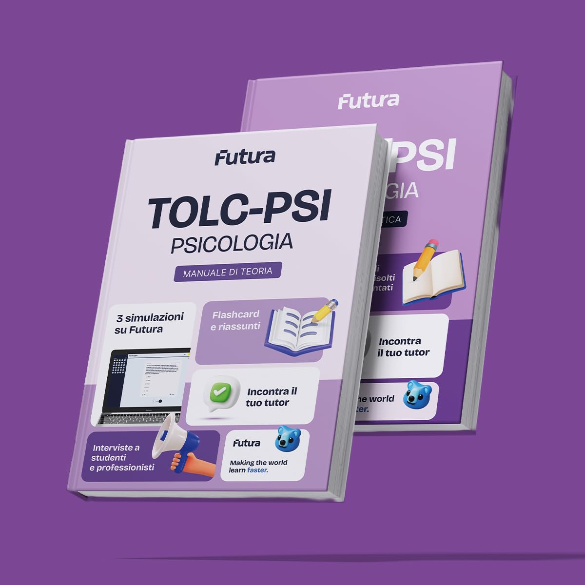 Futura. Accademia dei test. TOLC-PSI. Psicologia. Kit di preparazione 2026/2027