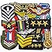 Mosheng Accessory 20pcs DIY Medal Epaulet Soldier Badges Patches Embroidery Mix Patterns Iron On/Sew On Applique for Clothes Backpacks T-Shirt Jeans Skirt Vests Scarf Hat Bag (Style 13)