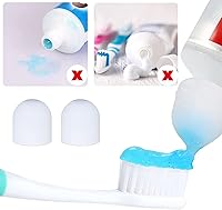 Vista 2 de khanka Estuche de viaje para cepillo de dientes eléctrico rígido con 2 tapas de pasta de dientes, compatible con Philips Sonicare ProtectiveClean