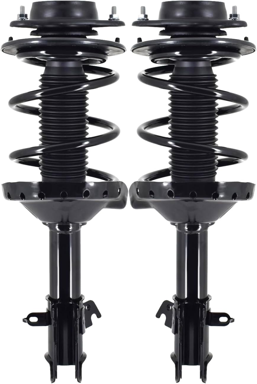 PM Auto Pair of 2 Front Left - Right Quick Complete Strut-Coil Spring Compatible With 2012-2016 Subaru Impreza Premium, Sport Limited, Sport Premium, Limited, Base