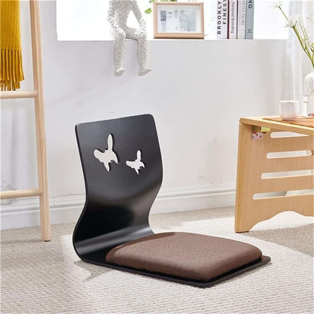Chaise asiatique sans pieds pour soulager le dos sur le tatami
