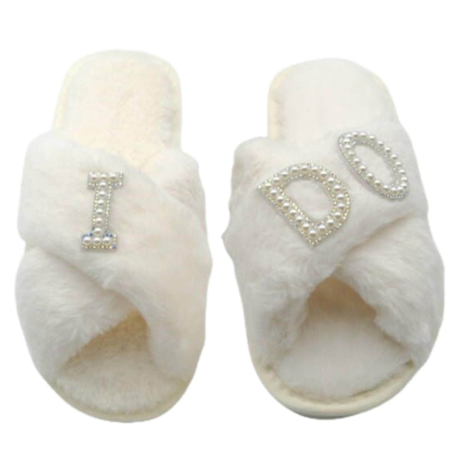 Tsophreniq Wedding Slippers Stylish and Comfortable Shoes Footwear Home Slippers for Special Celebrations Wedding Parties Bride