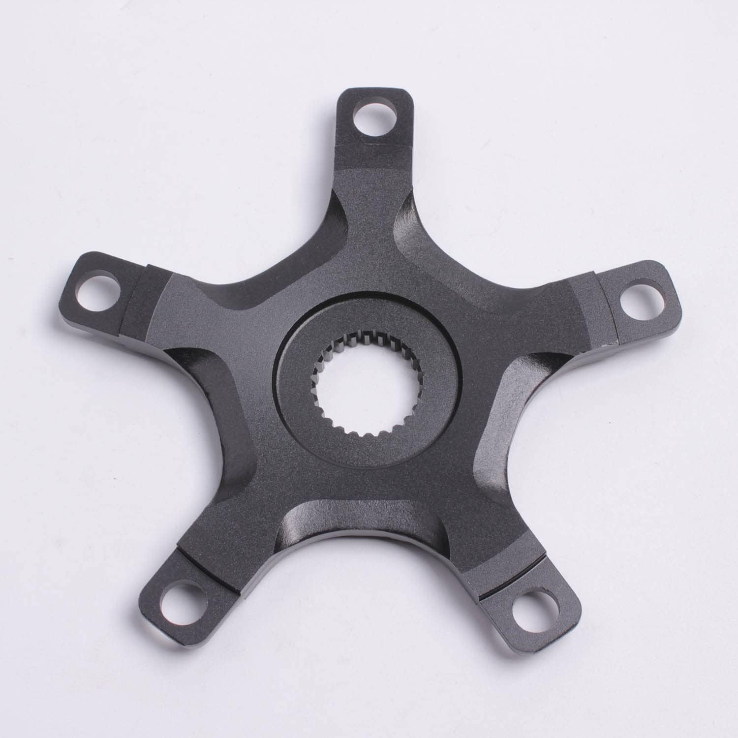 PROWHEEL EBike Chainring Adapter Spider 130 BCD, Aluminium Torque Sensor Spider Adapter Bike Crank for BAFANG LDS Kclamber,Belt Drive Ebike