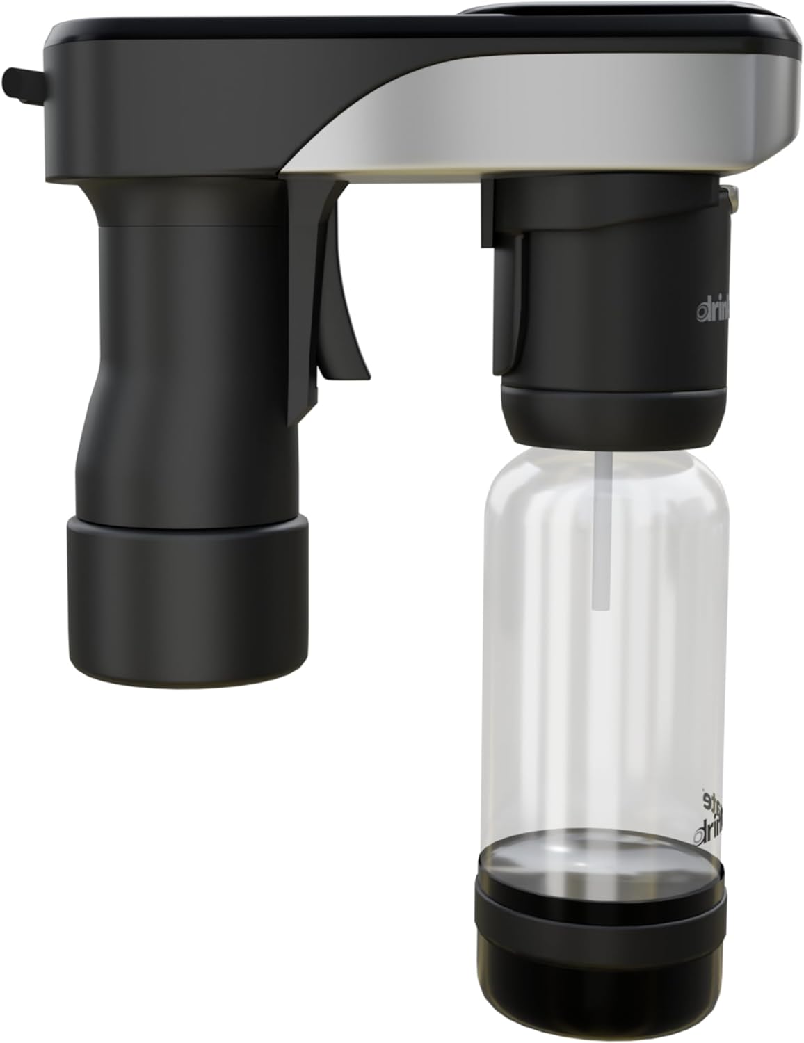 Drinkmate Spritzer Portable Sparkling Water and Soda Maker, Carbonates Any Beverage - Includes Two 3 oz. CO2 Cylinders