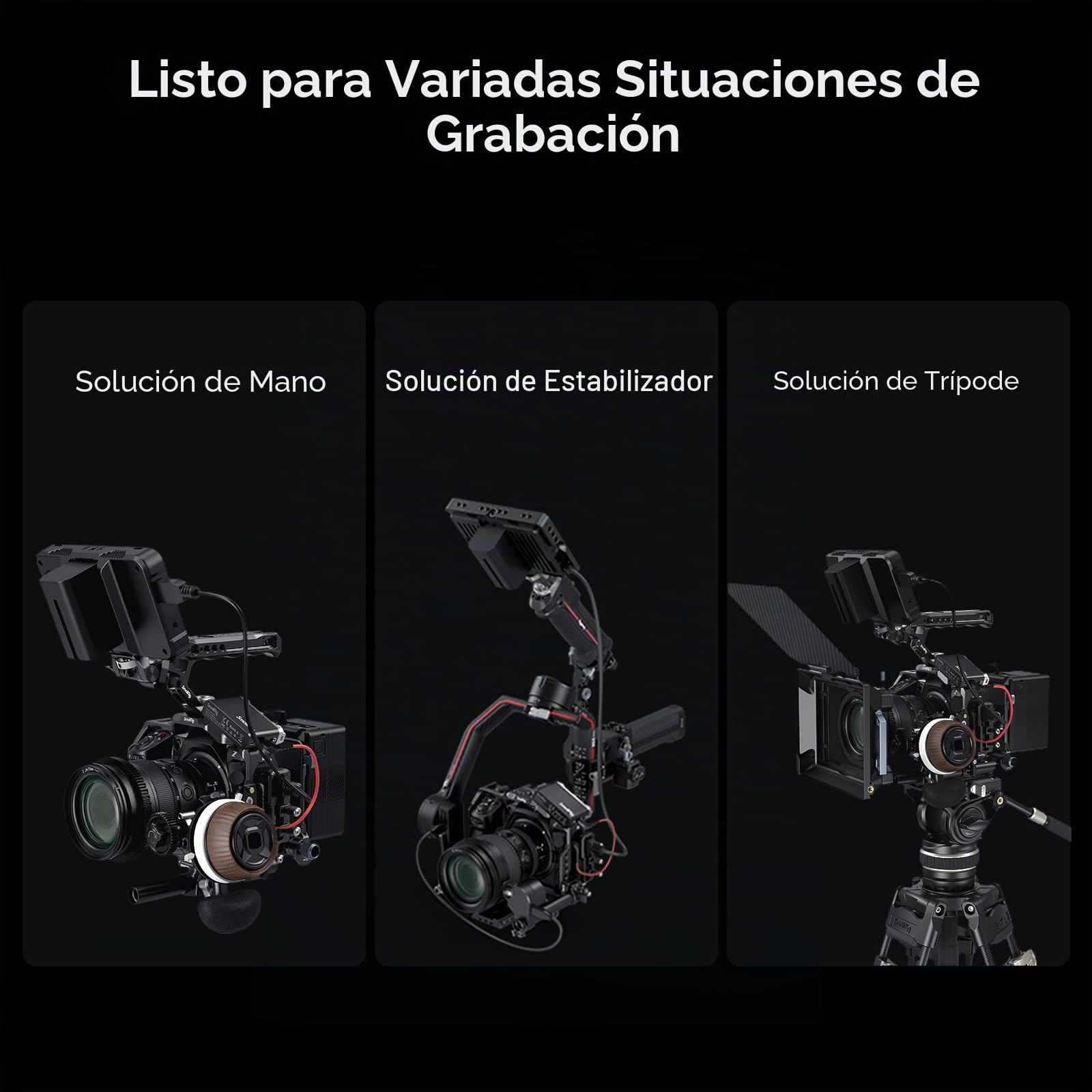 SMALLRIG Z 8 Jaula de Cámara para Nikon Z 8, Diseño Antitorsión, Cage Completa de Video Vlog de Aleación de Aluminio, con Placa de Liberación Rápida para Arca-Swiss - 3940