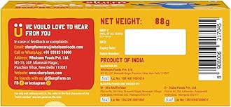 Slurrp Farm Banana Oat Cookies for Kids | Healthy Snack Made with Real Bananas & Whole Oats | No Refined Sugar, High Fiber | Kid Friendly, School Snacks & On the Go Treats | 3.10 Oz (88g)