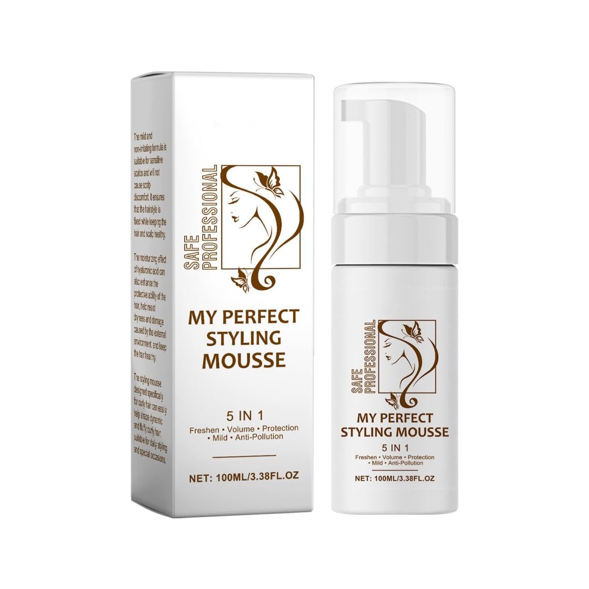 Mousse de Coiffure pour cheveux hydratants au quotidien et coiffage parfait