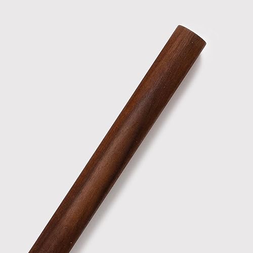 Miniatura 2 de Keyaiira - Wooden Dowel rods in Birch & Walnut Wood Unfinished Hardwood Sticks -use for leather home decor Curtain rod, Ceiling & Suspension Straps,