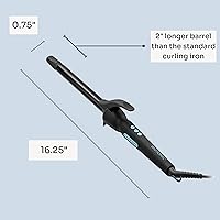 Vista 10 de Bio Ionic Long Barrel Curling Iron with Moisture Heat Technology & NanoIonic MX Versatile Curling Wand - Multiple Barrel Sizes for Tight, Classic
