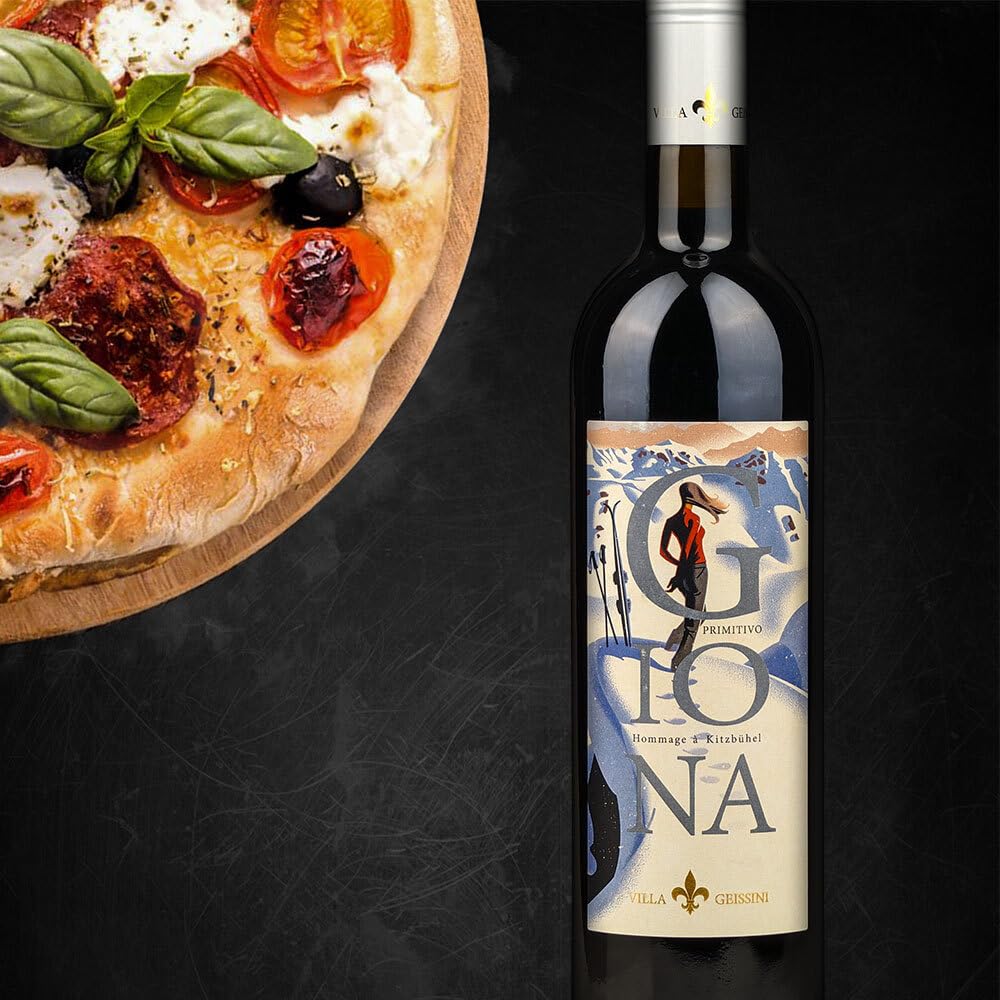 Villa Geissini GIONA Primitivo, trocken, sortenreines Weinpaket (6x0,75l)