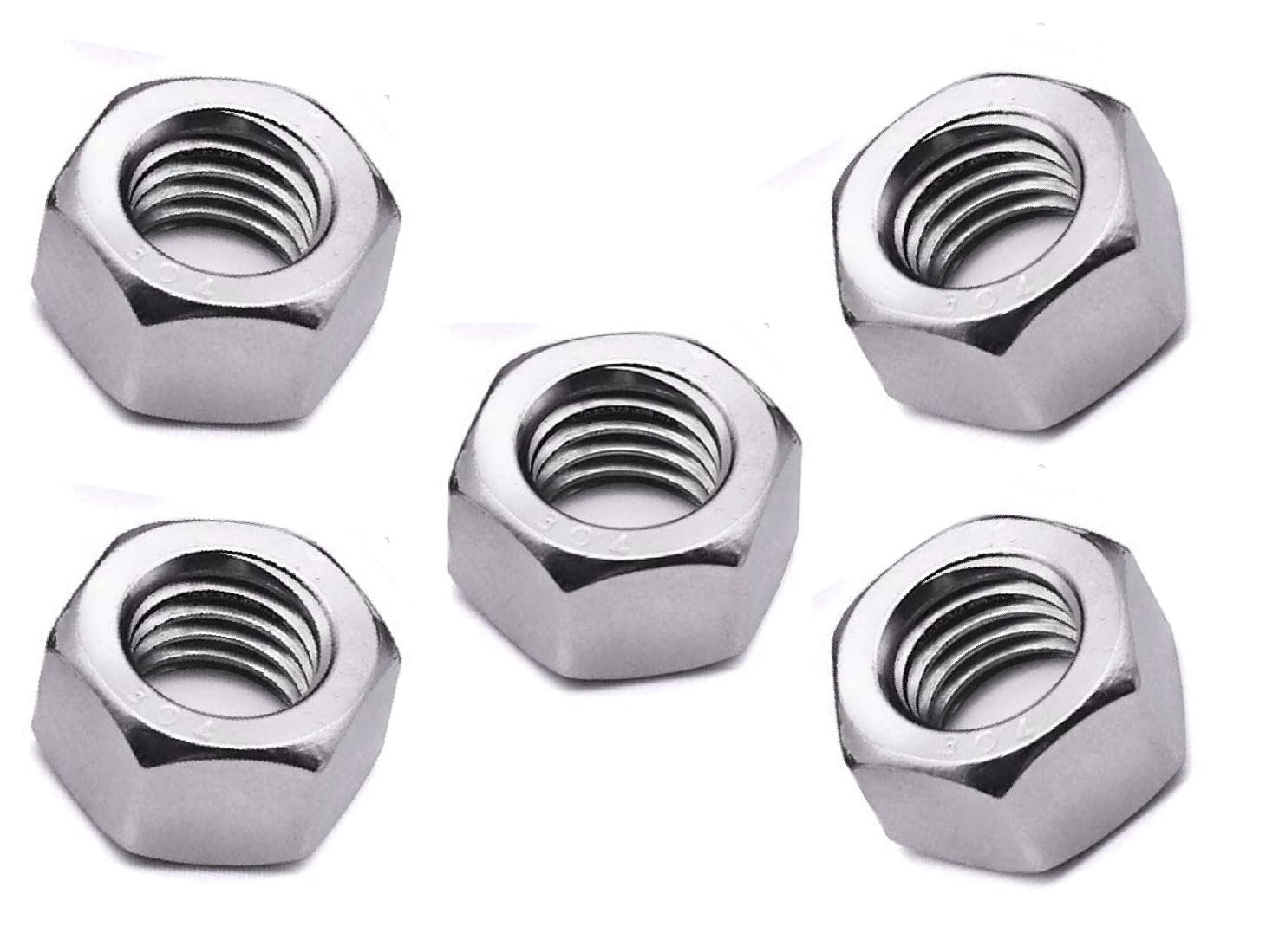 Hex Nuts (10, M12 X 1O Pack)