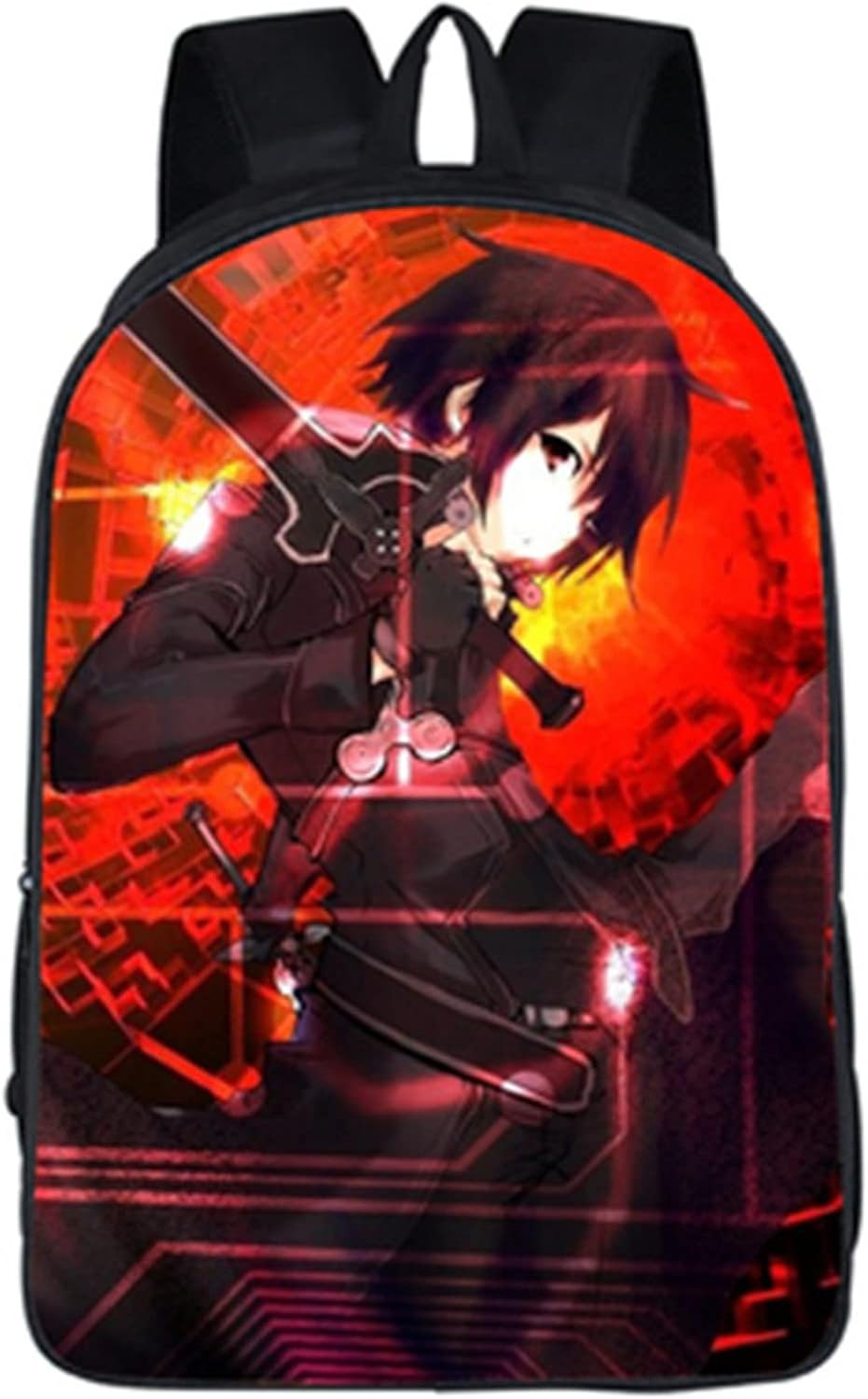 Anime Sword Art Online Backpack School Bag Kirigaya Kazuto Kirito Daypack Student Bag 18