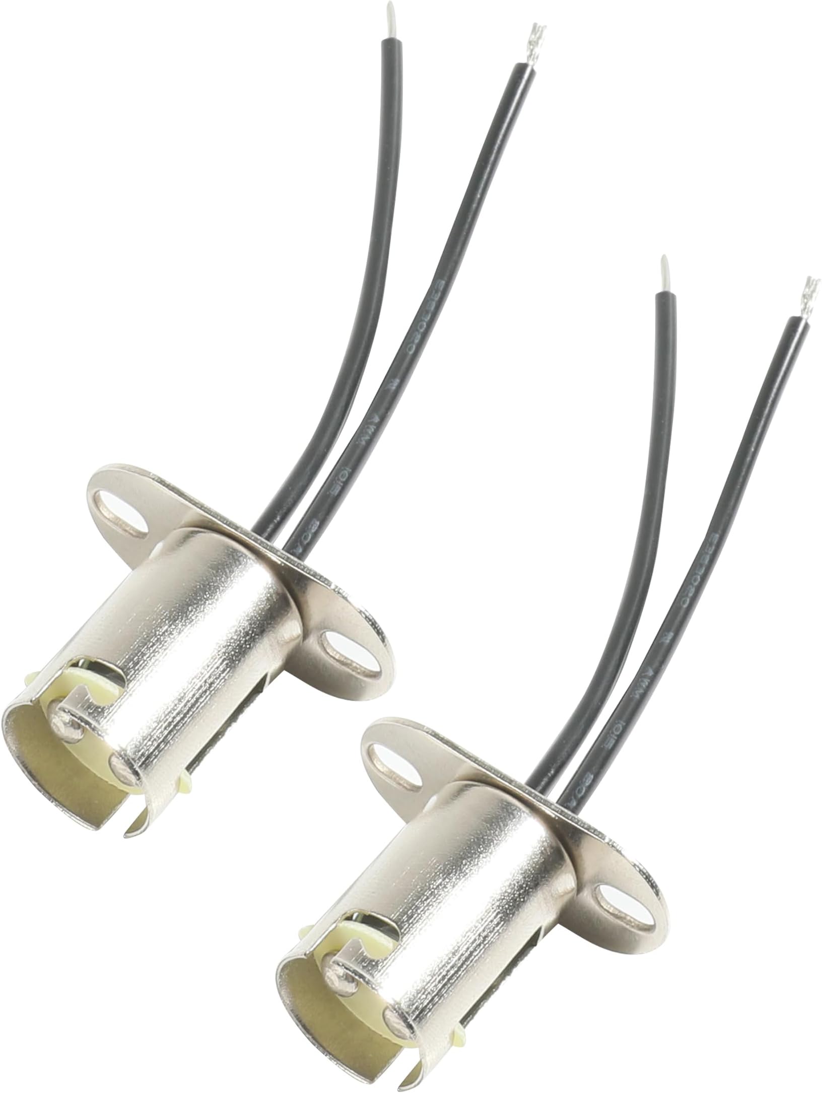 ESEWALAS 2 Pack Car Bulb Socket,BAY15D 1157 LED Light Bulb Socket Holder,LED Bulb Light Lamp Socket Adapter with Wire Connector,1157 Turn Signal Light Wiring Harness Adapter Plug for Car Auto Truck