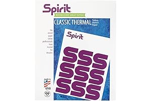 Master Your Craft with Classic Thermal Tattoo Transfer Paper: 100-Sheet Precision for Stunning Designs